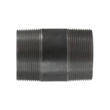 Midland Industries 57203 - Welded Pipe Nipple, 3" MPT x 3" MPT, 4" L, Steel, Black, SCH 40 Schedule