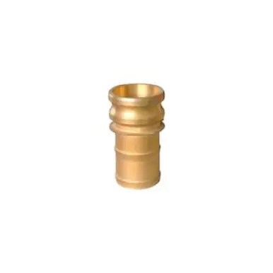 Midland Industries 44957 - Cam & Groove Adapter, 3" Type E x 3" Hose Barbed, Brass