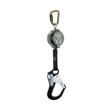 Safewaze 018-5007 - 7‘ Web Retractable with Aluminum Rebar Hook