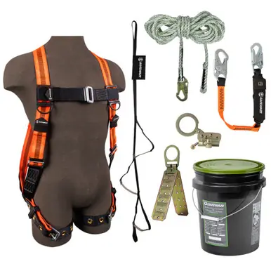 Safewaze EX-3000 - V-Line Bucket Roof Kit FS99185-E Harn, FS700-50 VLL, FS1120 Grab, FS88560-E3