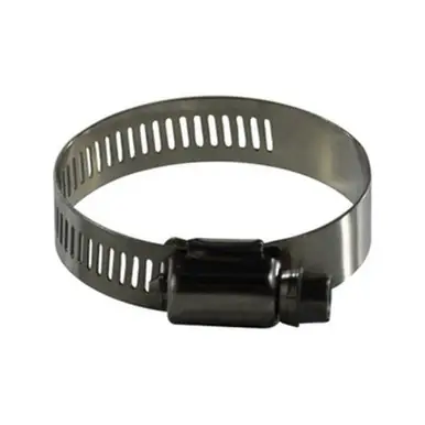 Midland Industries 620020SS -620 Series Wide Band Worm Drive Clamp, 3/4" Min. Clamp Dia., 316