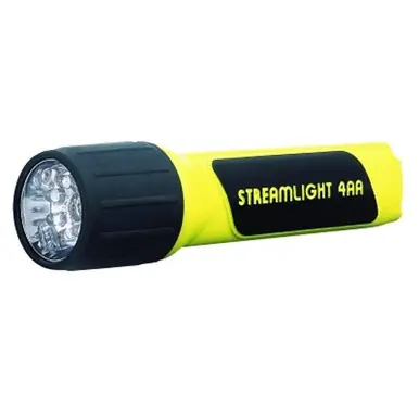 Streamlight 68202 ProPolymer Flashlight, 67 Lumens, Yellow, 4 AA