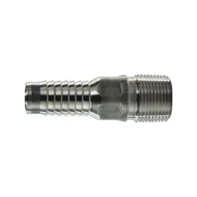 Midland Industries 973626 - Combination King Nipple, 2-1/2" Hose Barbed x 2-1/2" MPT, Aluminum