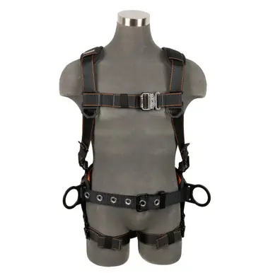 Safewaze 021-1721 - V-Select Construction Harness 3D, QC Chest/Legs (M/L)