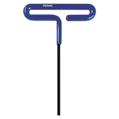 Eklind Tool 51910 5/32" Cushion Grip Hex T-Key, 9" Long, Black Oxide
