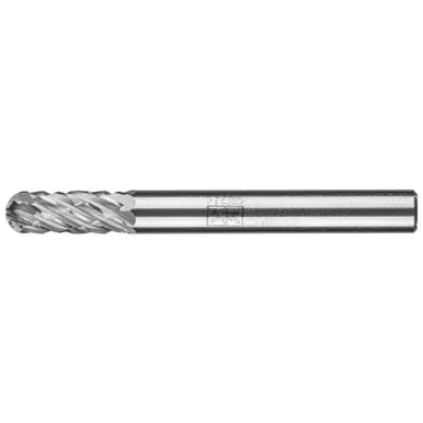 PFERD 28024 Carbide Bur - Cylindrical (Radius End), OMNI Cut 1/4" x 5/8" x 1/4" Shank - SC-1
