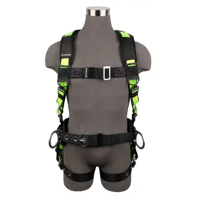 Safewaze FS170DL-XS - PRO Construction Harness 3D, Dorsal Link, MB Chest, TB Legs, Fixed Waist Pad