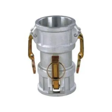 Midland Industries DD-2030-A - Cam & Groove Spool Coupler, 2" Type D x 3" FPT, Aluminum
