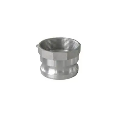 Midland Industries CGA-150-A1 - Cam & Groove Adapter, 1-1/2" Type A x 1-1/2" NPT(F), Aluminum