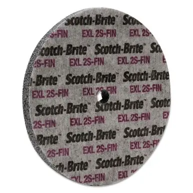 Scotch-Brite 048011-13719 Deburring Wheel, 6" x 1/2", Fine