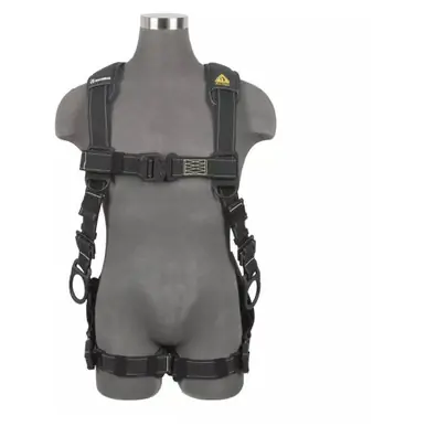 Safewaze 022-1014 - Arc Flash Full Body Harness DE 3D, DE QC Chest/Legs (XS)