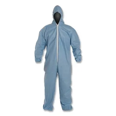 DuPont TM127S-XL ProShield 6 SFR Coverall with Attached Hood, Blue, XL