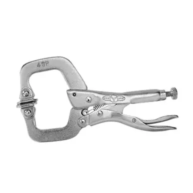 Irwin 4SP Locking C-Clamp, 1-5/8" Max Opening, 4" Long