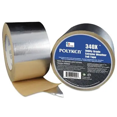 Polyken 1283420 Foil Tape, 48mm x 46m