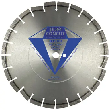 DDM Concut HP 10018125 - 18" x .125 x 1" Overlay 5-35 HP Saw Diamond Blade