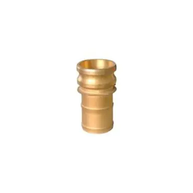 Midland Industries 44958 - Cam & Groove Adapter, 4" Type E x 4" Hose Barbed, Brass