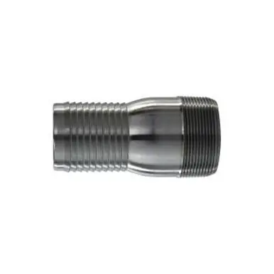 Midland Industries 973856 - Combination King Nipple, 2-1/2" Hose Barbed x 2-1/2" MIP, Steel