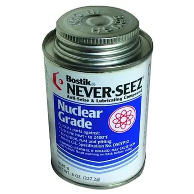 Never-Seez 30800825 Nickel Nuclear Grade Compound, 1 lb, Flat Top Can