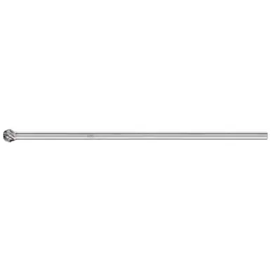 PFERD 25650 Carbide Bur - Ball, STEEL Cut 3/8" x 5/16" x 1/4" Shank - SD-3 L6