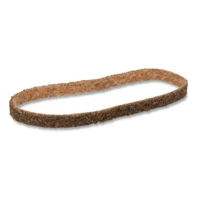 Scotch-Brite 048011-05741 Surface Conditioning Belt, 1/2" x 24", Coarse, Brown