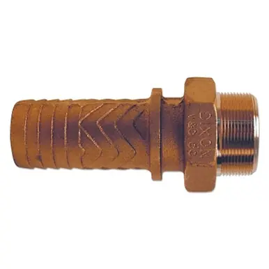 Dixon Valve BMS26 Boss Stems, 2" x 2" NPT Male, Brass