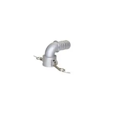 Midland Industries CGC-2090-A - Cam & Groove 90° Elbow, 2" Type C x 2" Hose Shank, Aluminum