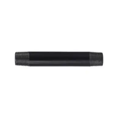 Midland Industries 57043 - Welded Pipe Nipple, 3/8" MPT x 3/8" MPT, 2-1/2" L, Steel, Black, SCH 40
