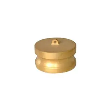 Midland Industries 44985 - Cam & Groove Dust Plug, 2" Type DP, Brass