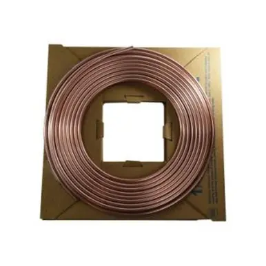 Midland Industries 972171 - Type L Tubing, Copper, 1/4" ID, 3/8" OD, 60 ft L, 0.03 in Thick Wall