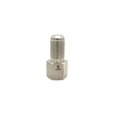 Midland Industries SS2705-08-08 - Bulkhead Connector, 1/2" Male JIC x 1/2" NPT(F), Stainless