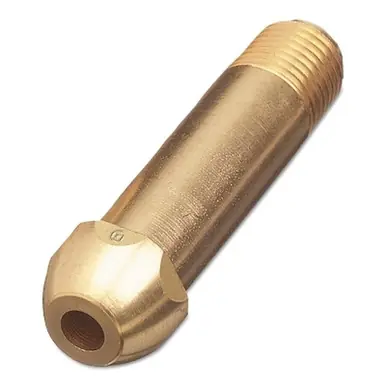 Western 15-8CV Regulator Inlet Nipple, 1/4" NPT, 2.5", Brass