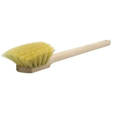 Weiler 44017 Wood Block Utility Scrub Brush, White Tampico, 20" Handle (12pk)