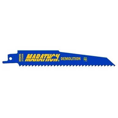 Irwin 372960BB Demolition Reciprocating Blade, 9" x 0.863", 10 TPI, 50/Pack