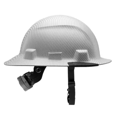 LIFT HIDNV-24CW - IDAX Full Brim Hard Hat - Non-Vented (White Carbon)