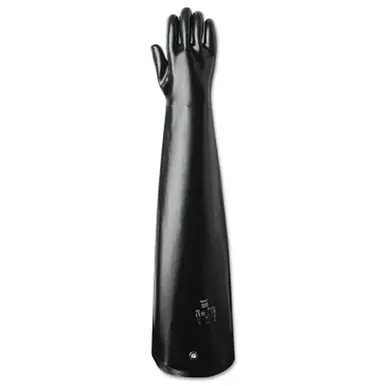Ansell 9-430-10 AlphaTec Neoprene Coated Gloves with Smooth Finish, Size 10