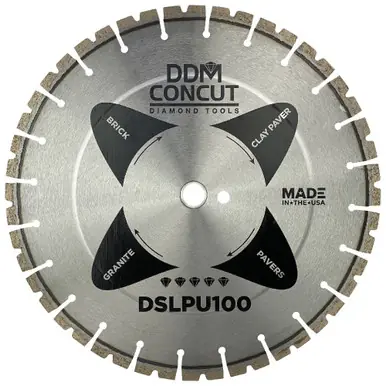 DDM Concut DSLPU10012110 - 12" x .110 x 1"/20mm Specialty Masonry Diamond Blade