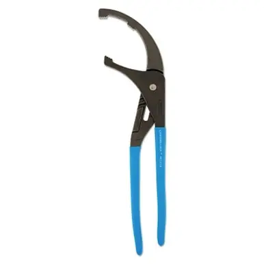 Channellock C215-BULK Oil Filter/PVC Pliers with Curved Jaw, Bulk Pack, 15.5"