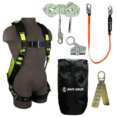 Safewaze 019-3050 - PRO Bag Roof Kit FS185-S/M Harn, FS700-50 VLL, FS1118-DC Grab, FS88560-E