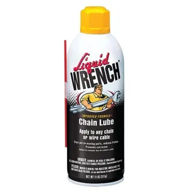 LIQUID WRENCH L711 Chain and Cable Lube, 11 oz Aerosol Can (12pk)