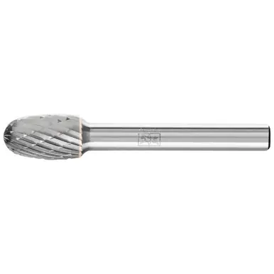 PFERD 28035 Carbide Bur - Oval, OMNI Cut 3/8" x 5/8" x 1/4" Shank - SE-3