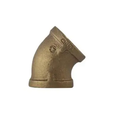 Midland Industries 44100 - 90° Elbow, 1/8" FPT x 1/8" FPT, Bronze