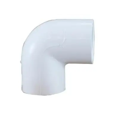 Midland Industries 55724 - 90° Street Elbow, 1-1/2" Slip x 1-1/2" Slip, PVC
