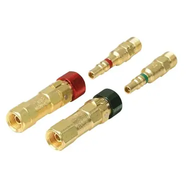 Western QDB21 Quick Connect Set, Hose-to-Hose, Fuel Gas