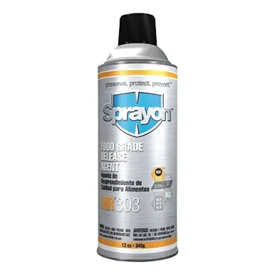 Sprayon S00303000 Food Grade Silicone Mold Release Lubricant, 12 oz Aerosol (12pk)