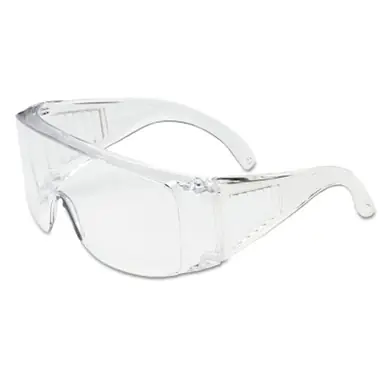 Bouton Optical 250-99-0900 Scout Series Clear Safety Glasses, Hard Coat