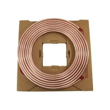 Midland Industries 972187 - Refrigeration Tubing, Copper, 0.68" ID, 3/4" OD, 50 ft L, 0.035 in Thick