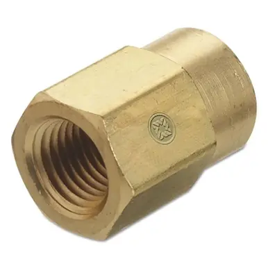 Western BF-6-4HP Pipe Thread Reducer Coupling, 3/8" to 1/4" NPT