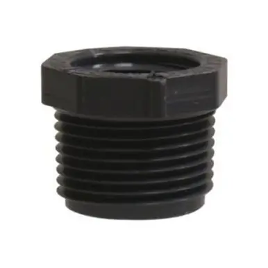 Midland Industries 850010 - Plug, 1" MIP, PVC, SCH 80 Schedule