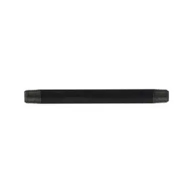 Midland Industries 57446 - Welded Pipe Nipple, 5" MPT x 5" MPT, 10" L, Steel, Black, SCH 40 Schedule