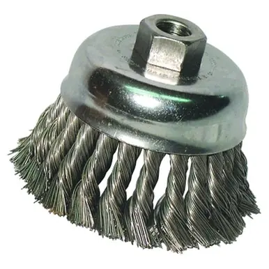 Anchor R3KC58S Cup Brush, 3", SS